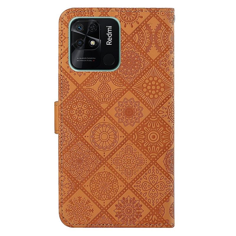 Kotelot Xiaomi Redmi 10C Pattern Tapestry