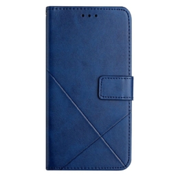 Kotelot Xiaomi Redmi 10C Style Leather Geo X Design