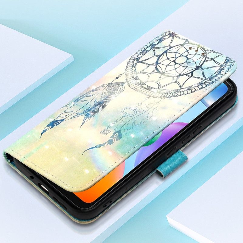 Kotelot Xiaomi Redmi 10C Suojaketju Kuori Dream Catcher Hihnalla