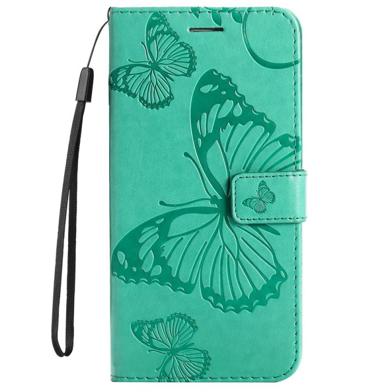 Kotelot Xiaomi Redmi 10C Suojaketju Kuori Giant Thong Butterflies