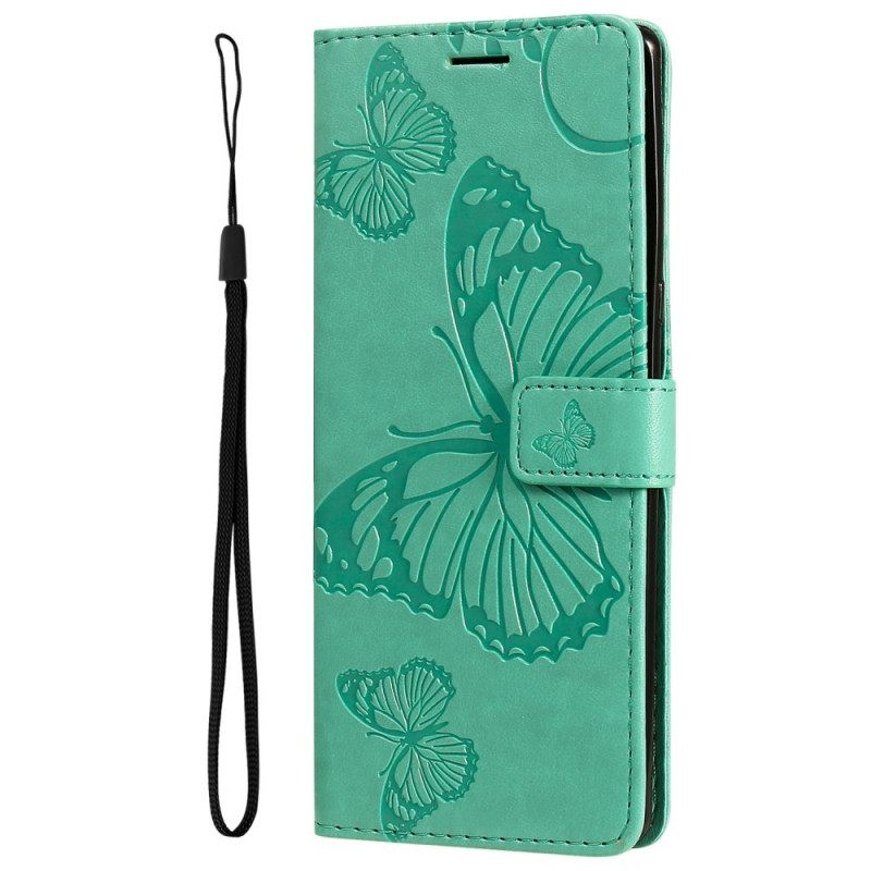 Kotelot Xiaomi Redmi 10C Suojaketju Kuori Giant Thong Butterflies