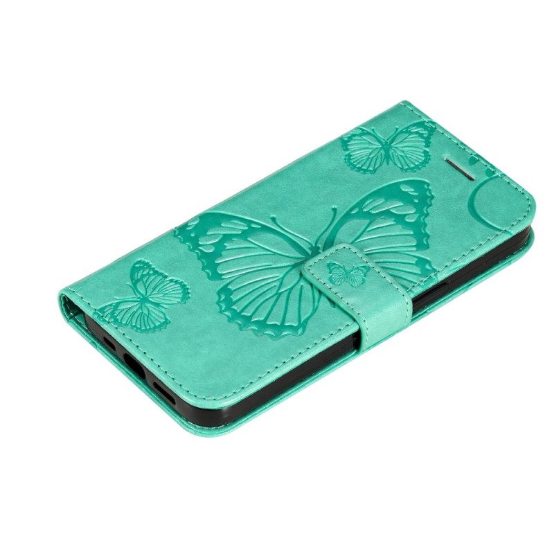 Kotelot Xiaomi Redmi 10C Suojaketju Kuori Giant Thong Butterflies