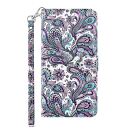 Kotelot Xiaomi Redmi 10C Suojaketju Kuori Paisley Strappy