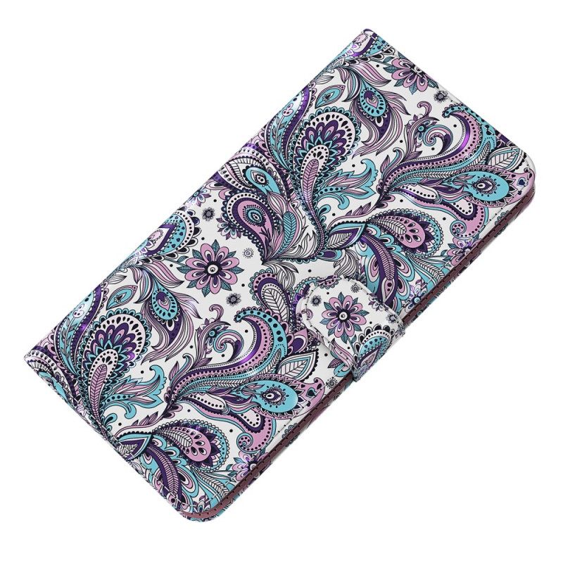 Kotelot Xiaomi Redmi 10C Suojaketju Kuori Paisley Strappy