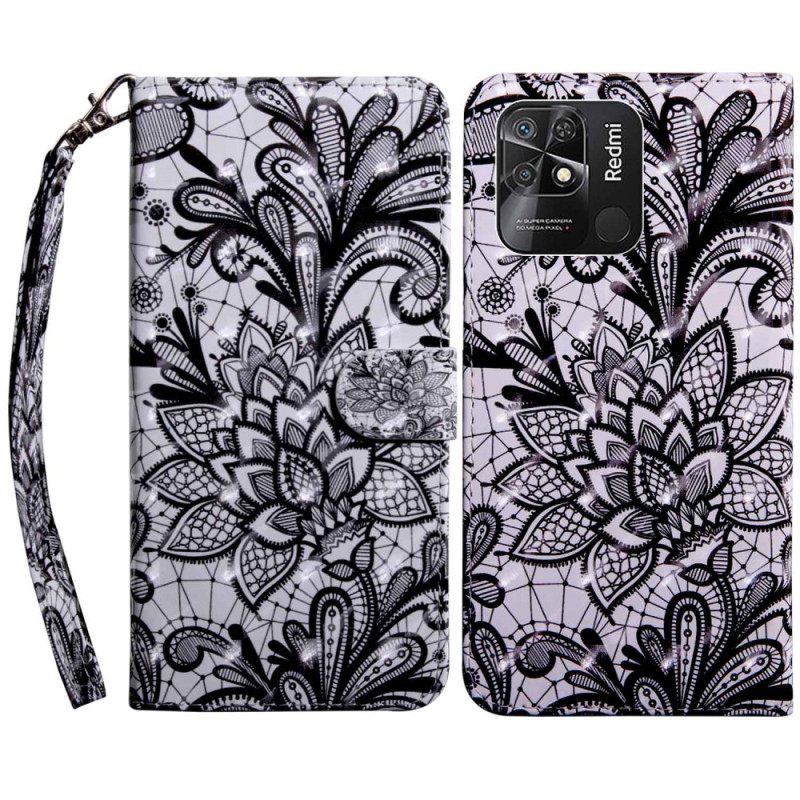 Kotelot Xiaomi Redmi 10C Suojaketju Kuori Strappy Lace