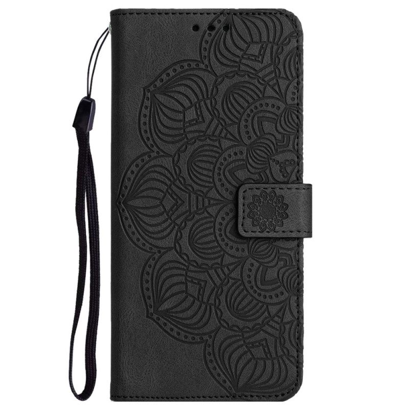 Kotelot Xiaomi Redmi 10C Suojaketju Kuori Strappy Mandala