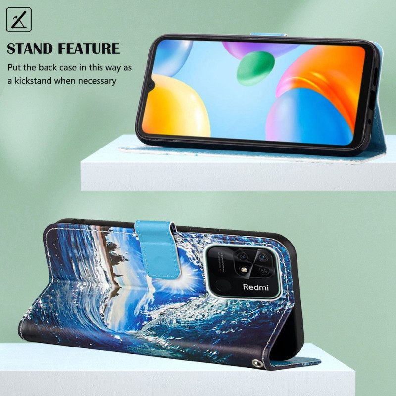 Kotelot Xiaomi Redmi 10C Suojaketju Kuori Thong Wave