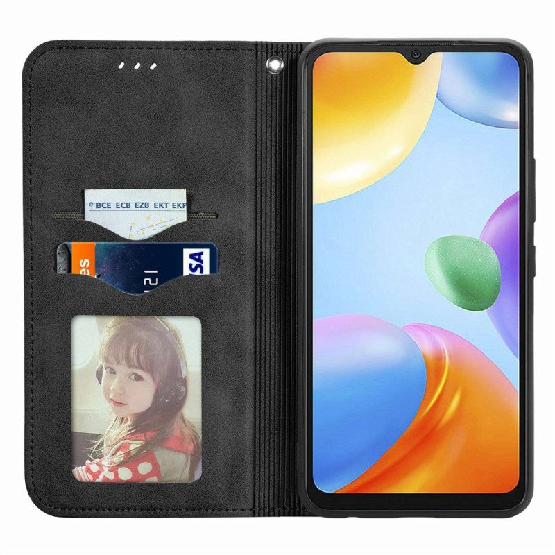 Puhelinkuoret Xiaomi Redmi 10C Kotelot Flip Vintage Sarja