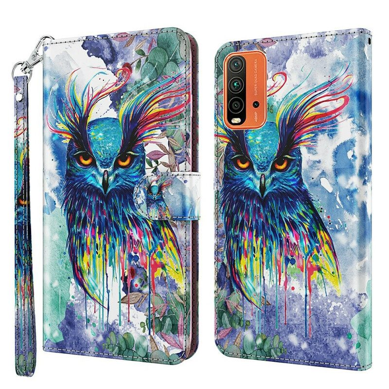 Kotelot Xiaomi Redmi 9T Bird Watercolour