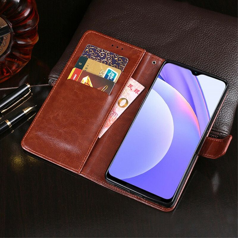 Kotelot Xiaomi Redmi 9T Faux Leather Idewei