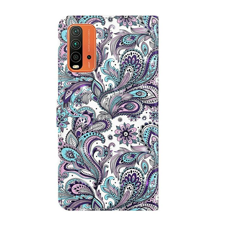 Kotelot Xiaomi Redmi 9T Kukkakuviot