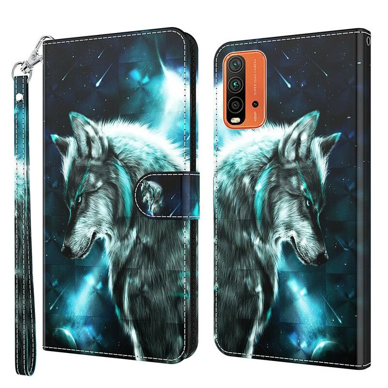 Kotelot Xiaomi Redmi 9T Majestic Wolf