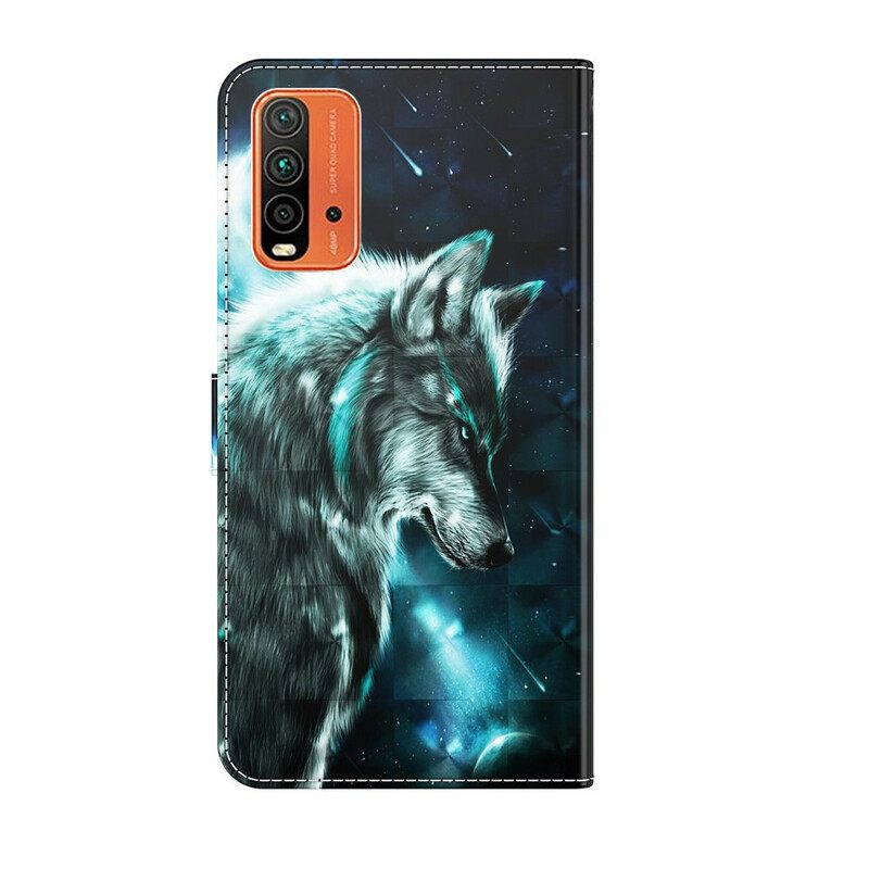 Kotelot Xiaomi Redmi 9T Majestic Wolf