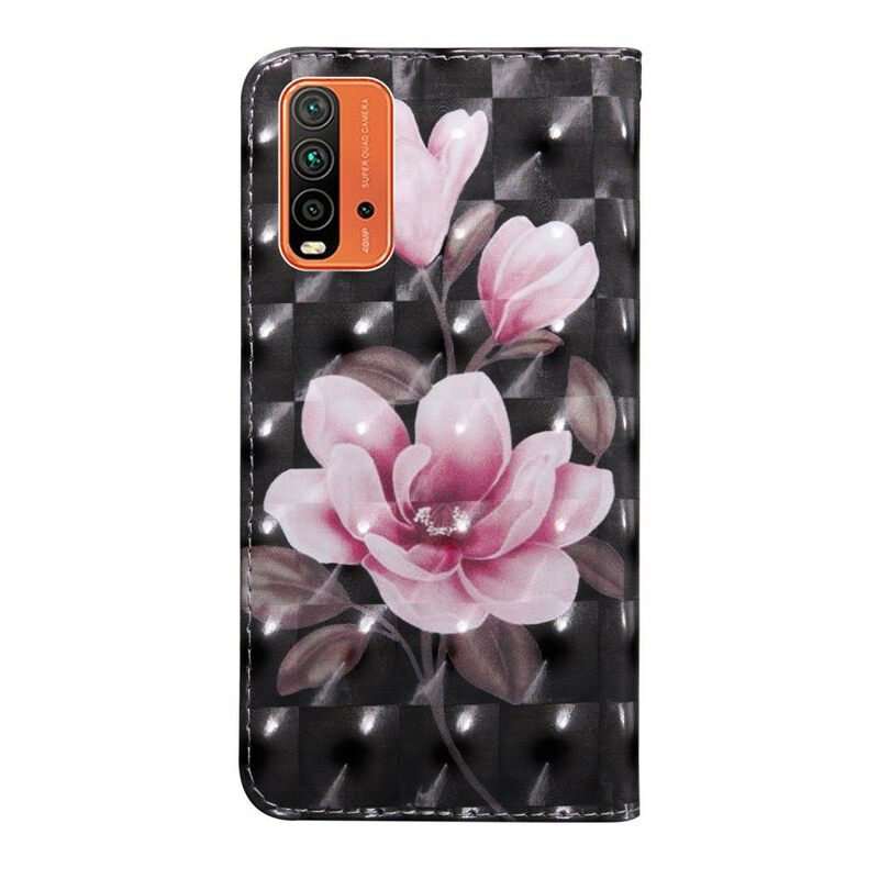 Nahkakotelo Xiaomi Redmi 9T Flowers Blossom