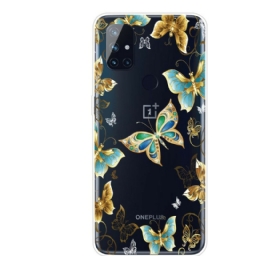 Case OnePlus Nord N10 Butterflies Design