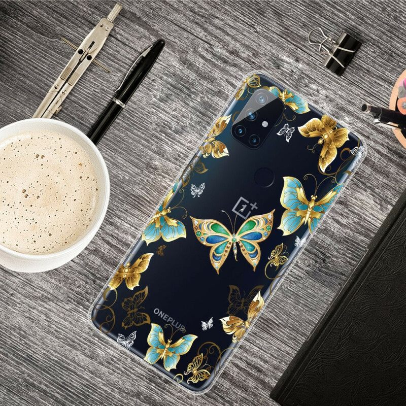 Case OnePlus Nord N10 Butterflies Design