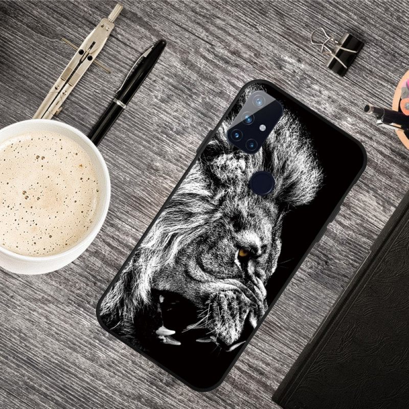 Case OnePlus Nord N10 Fierce Lion