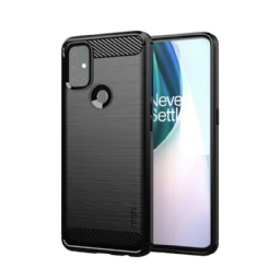 Case OnePlus Nord N10 Harjattu Hiilikuitu Mofi