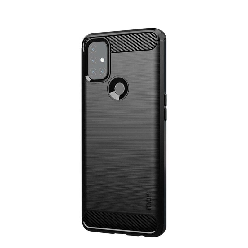 Case OnePlus Nord N10 Harjattu Hiilikuitu Mofi