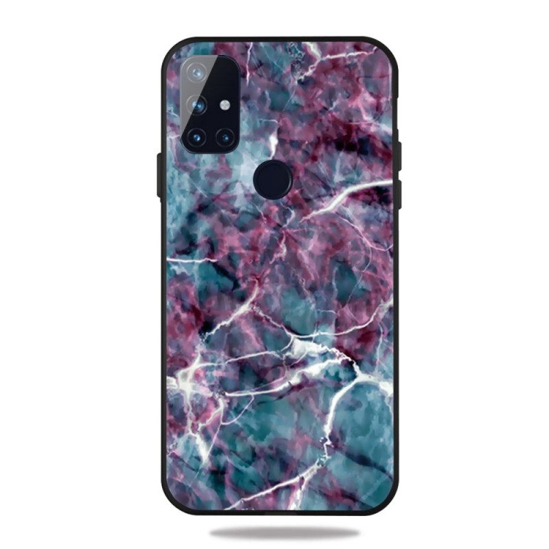 Case OnePlus Nord N10 Purple Marble