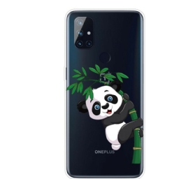 Case OnePlus Nord N10 Seamless Panda On Bamboo