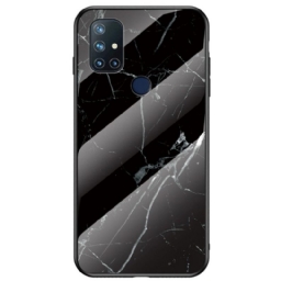 Case OnePlus Nord N10 Tempered Glass Marble Colors