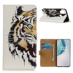 Kotelot OnePlus Nord N10 Fierce Tiger