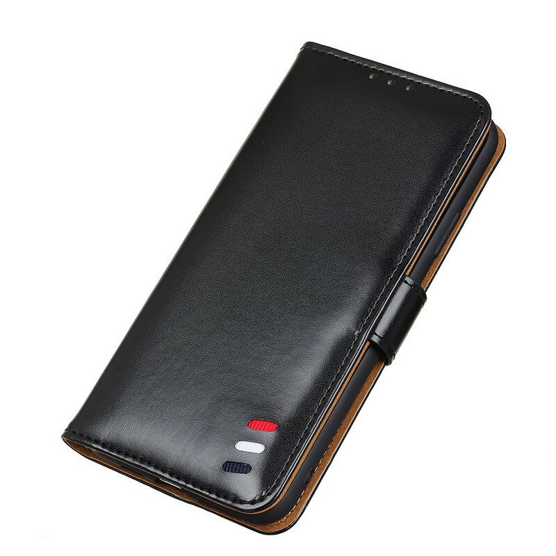 Kotelot OnePlus Nord N10 Tricolor Leather Effect