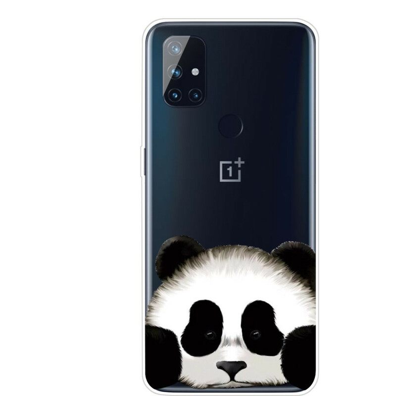 Kuori OnePlus Nord N10 Transparent Panda