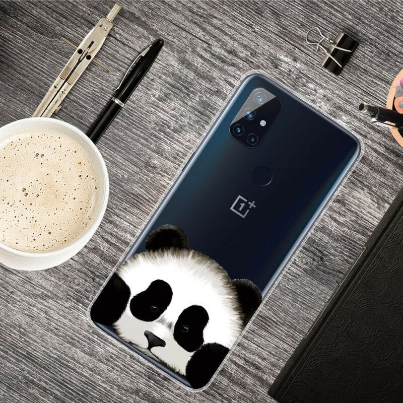 Kuori OnePlus Nord N10 Transparent Panda