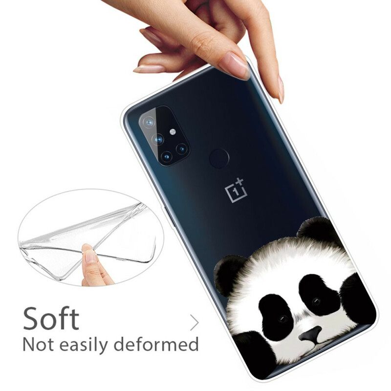 Kuori OnePlus Nord N10 Transparent Panda