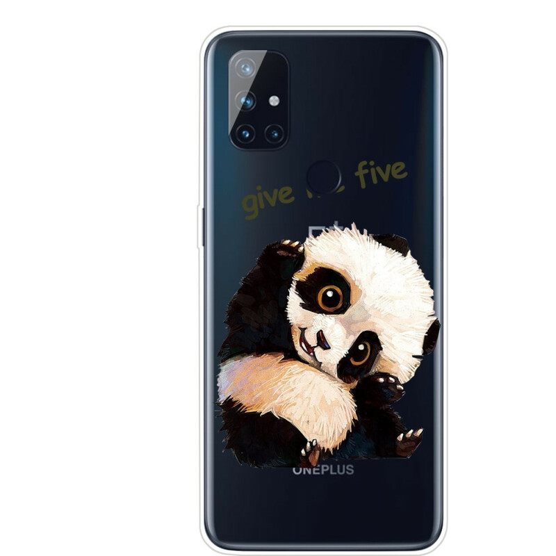 Kuori OnePlus Nord N10 Transparent Panda Anna Minulle Viisi