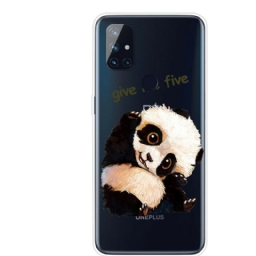 Kuori OnePlus Nord N10 Transparent Panda Anna Minulle Viisi