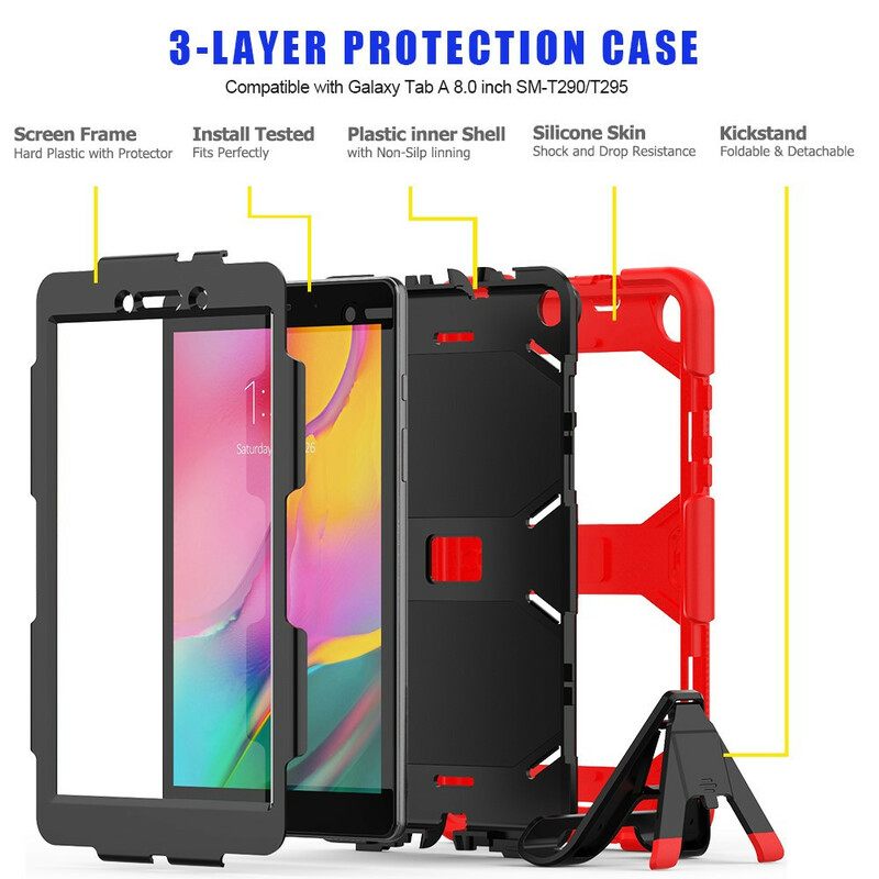 Case Samsung Galaxy Tab A 8" (2019) Rugged Iskunkestävä