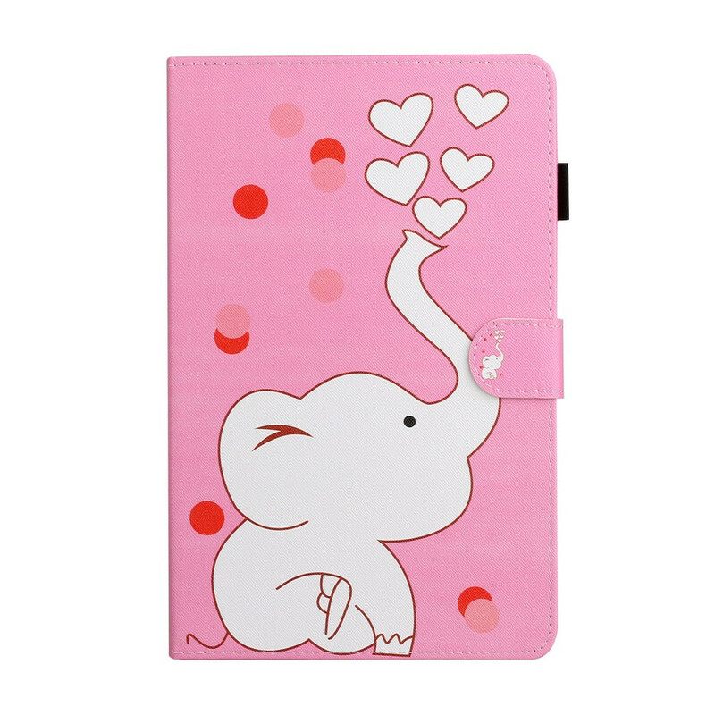 Flip Case Samsung Galaxy Tab A 8" (2019) Elephant Rakastunut