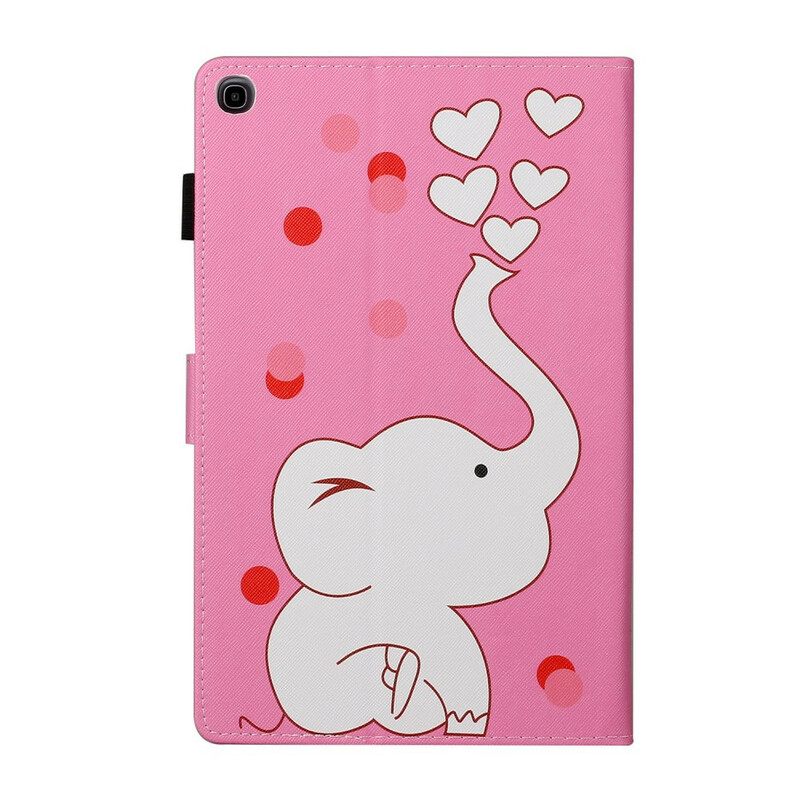 Flip Case Samsung Galaxy Tab A 8" (2019) Elephant Rakastunut