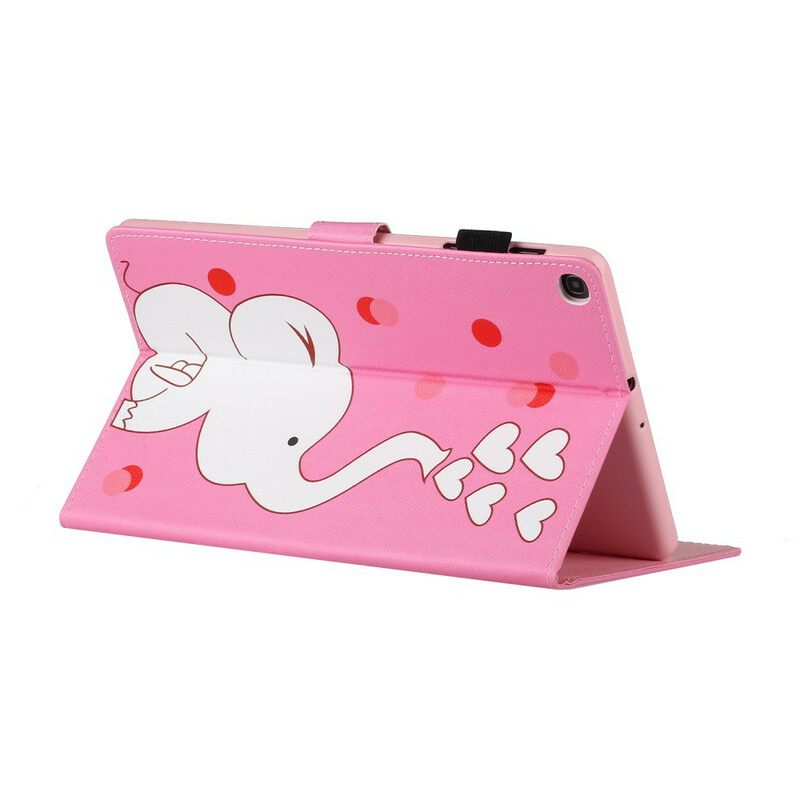 Flip Case Samsung Galaxy Tab A 8" (2019) Elephant Rakastunut