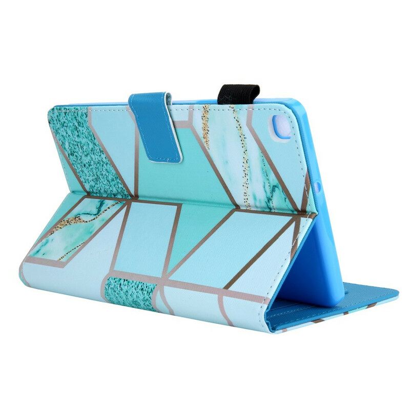 Flip Case Samsung Galaxy Tab A 8" (2019) Geometrinen Kuvio