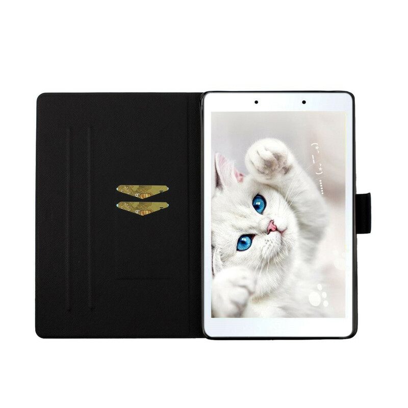 Flip Case Samsung Galaxy Tab A 8" (2019) Kukkasetti