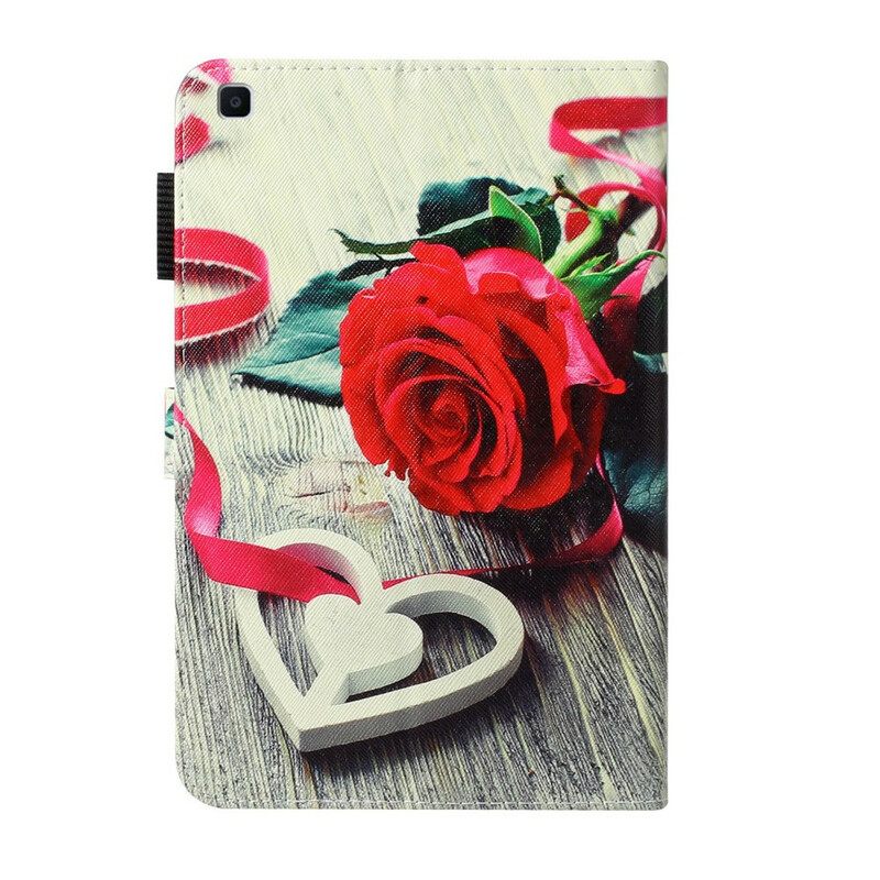 Flip Case Samsung Galaxy Tab A 8" (2019) Rose Red