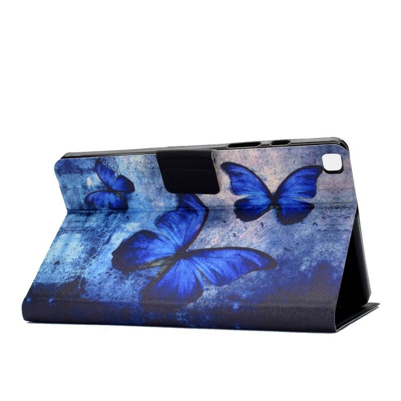 Kotelot Samsung Galaxy Tab A 8" (2019) Blue Butterflies