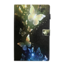 Kotelot Samsung Galaxy Tab A 8" (2019) Golden Butterflies