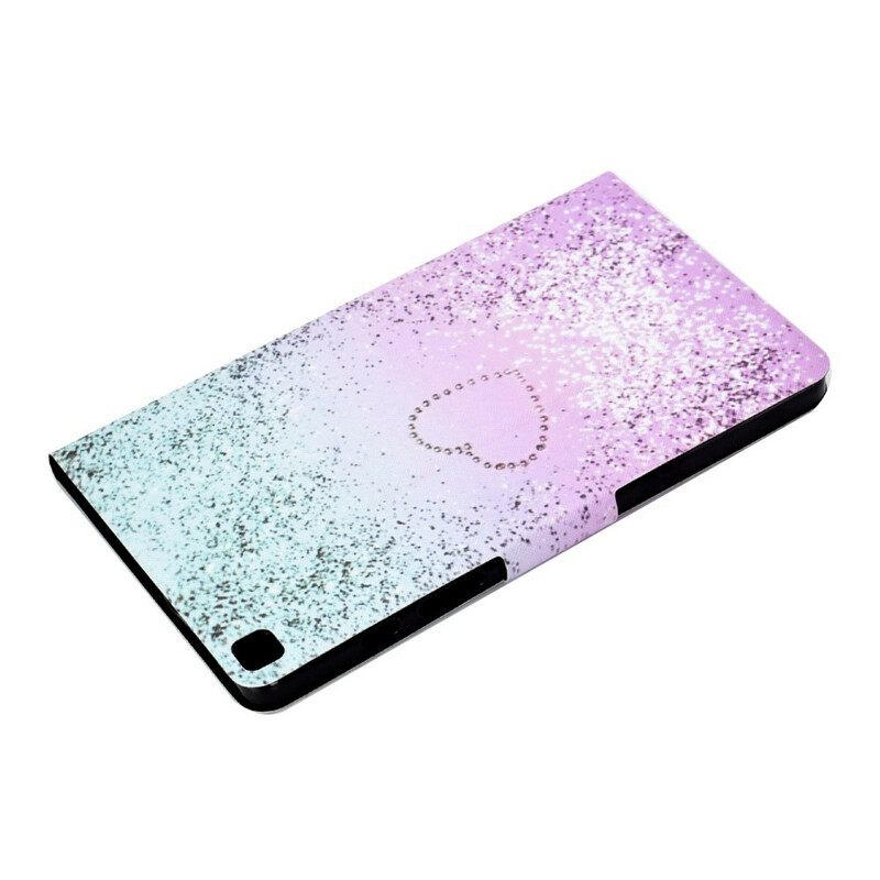 Kotelot Samsung Galaxy Tab A 8" (2019) Sequin Heart