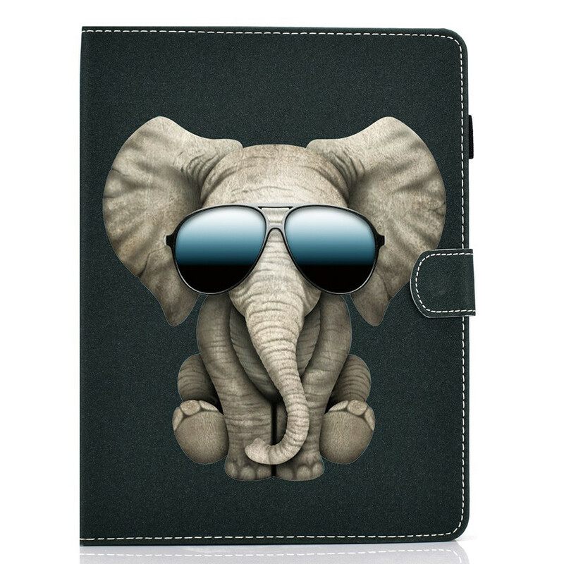 Nahkakotelo Samsung Galaxy Tab A 8" (2019) Cool Elephant