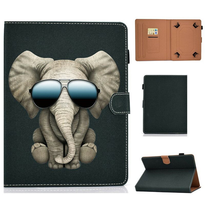 Nahkakotelo Samsung Galaxy Tab A 8" (2019) Cool Elephant