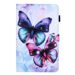 Nahkakotelo Samsung Galaxy Tab A 8" (2019) Enchanted Butterflies