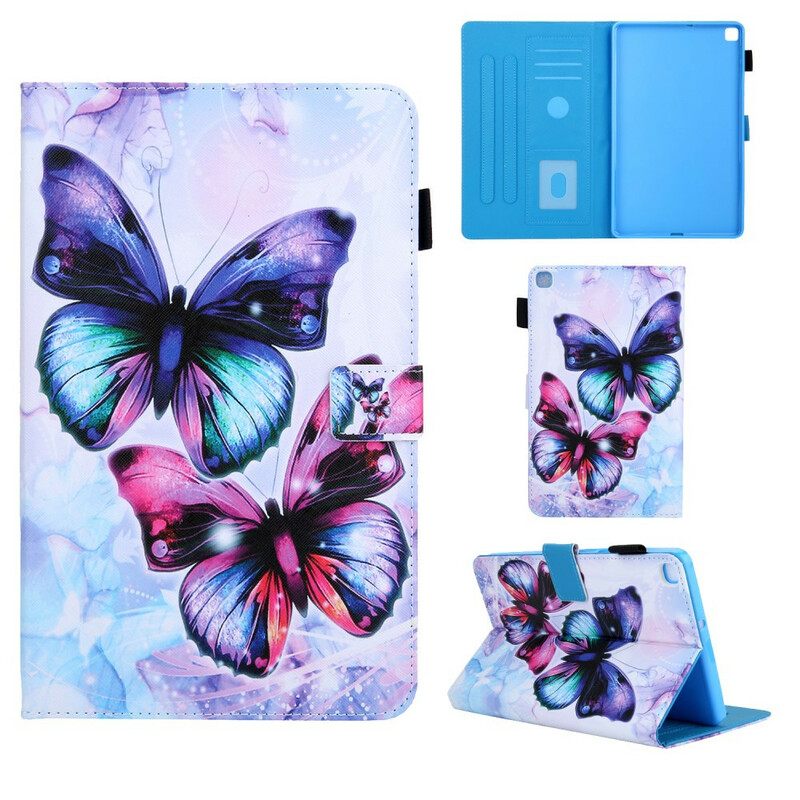 Nahkakotelo Samsung Galaxy Tab A 8" (2019) Enchanted Butterflies