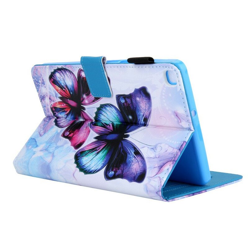 Nahkakotelo Samsung Galaxy Tab A 8" (2019) Enchanted Butterflies