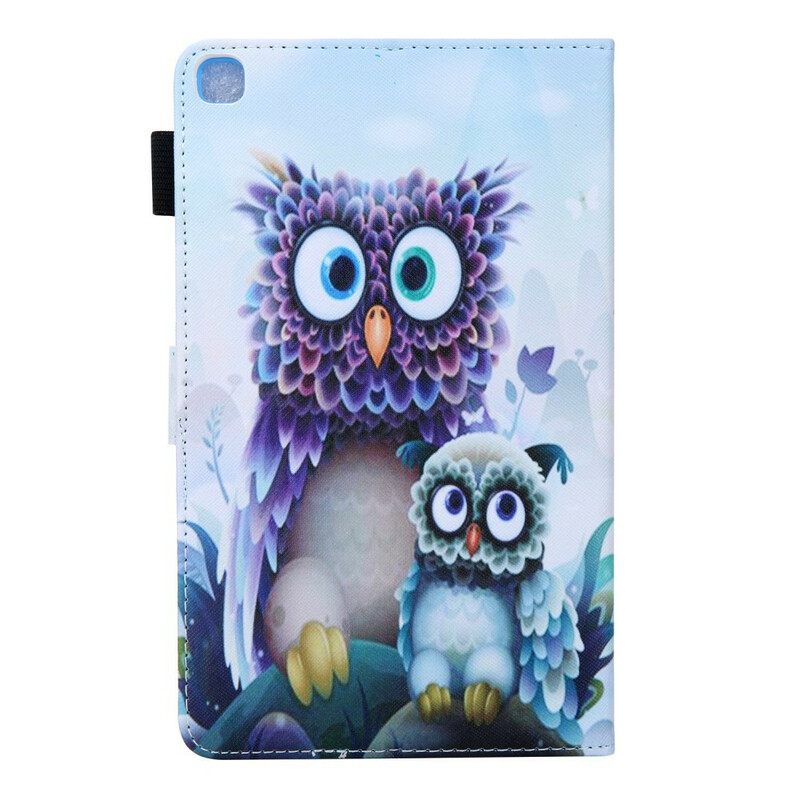 Nahkakotelo Samsung Galaxy Tab A 8" (2019) Frightened Owl