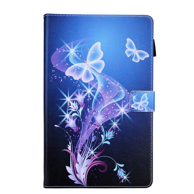 Nahkakotelo Samsung Galaxy Tab A 8" (2019) Magic Butterflies